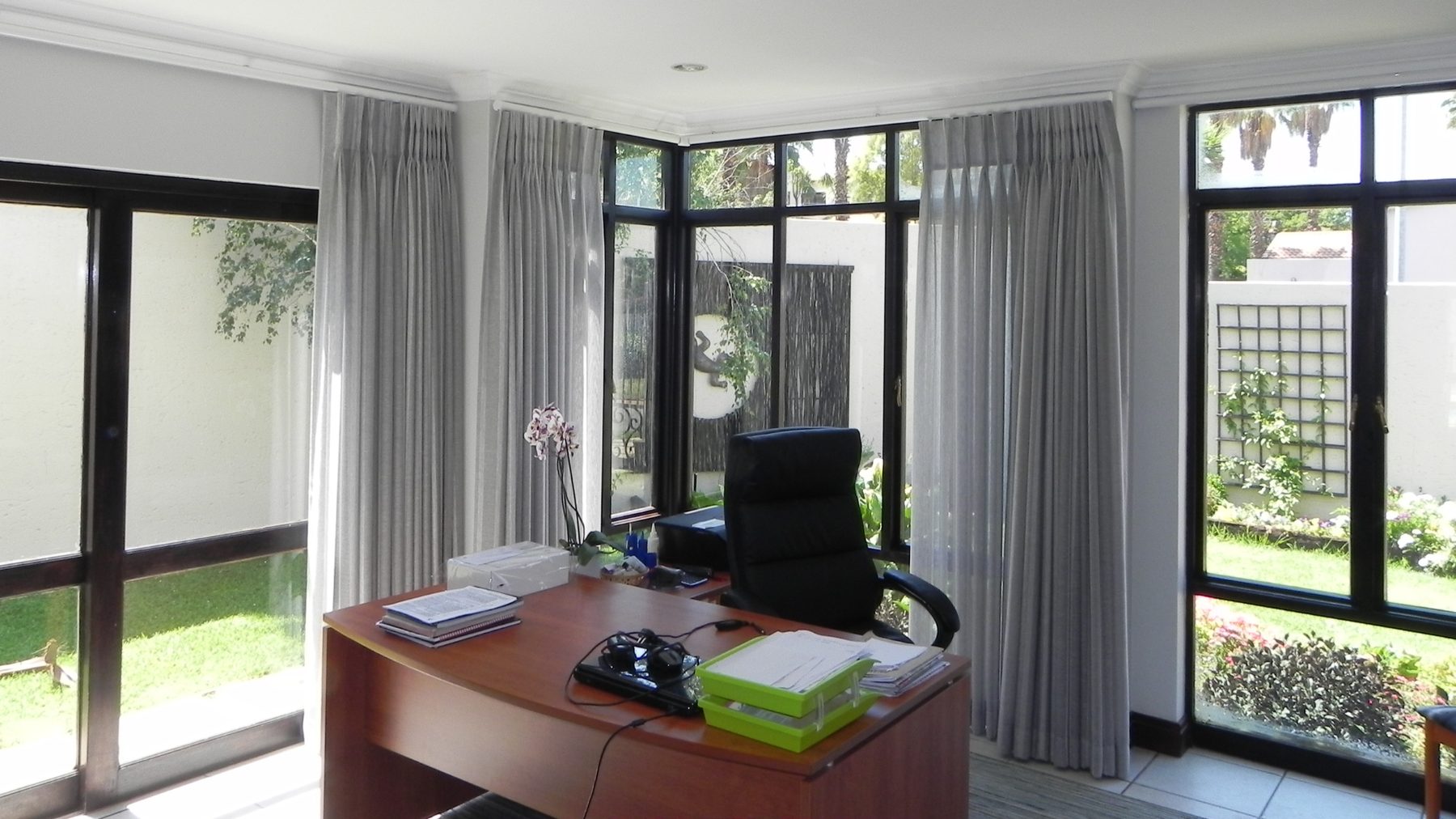 Sheer pinch pleat curtains — Certain Curtains