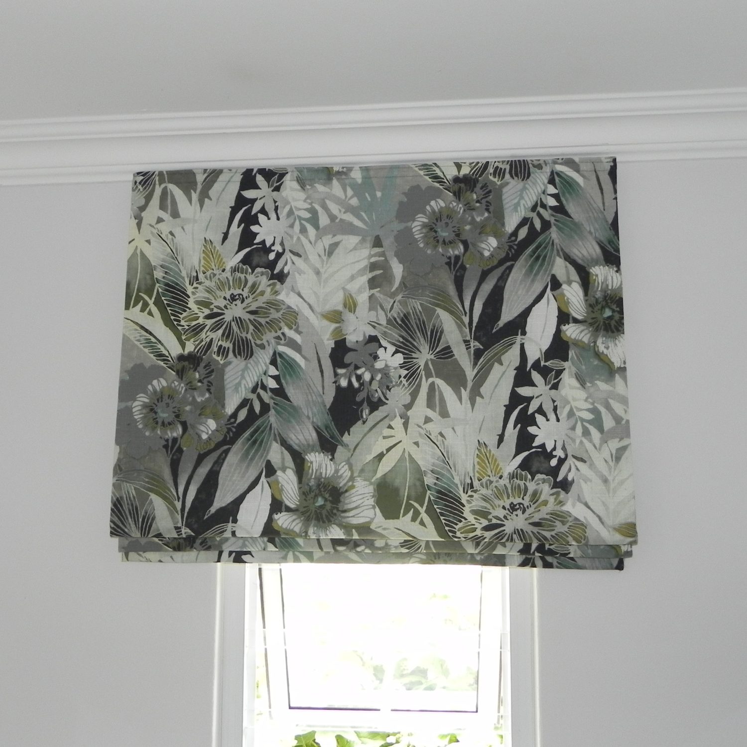 Roman blind — close up — Certain Curtains
