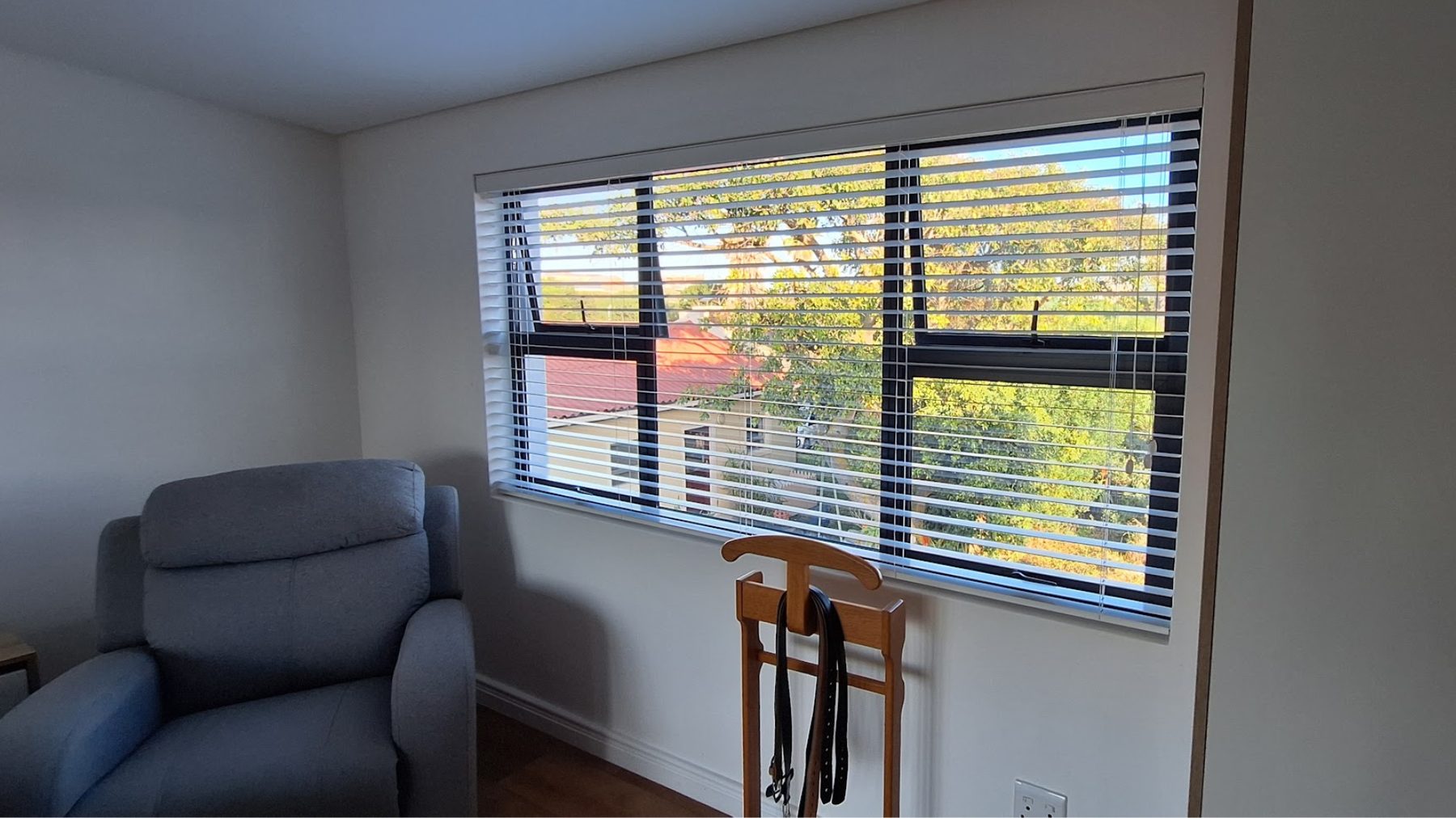 Venetian blind — installed — Certain Curtains
