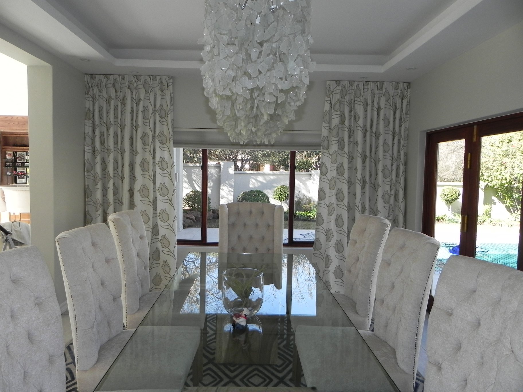 Faux pinch pleat curtains